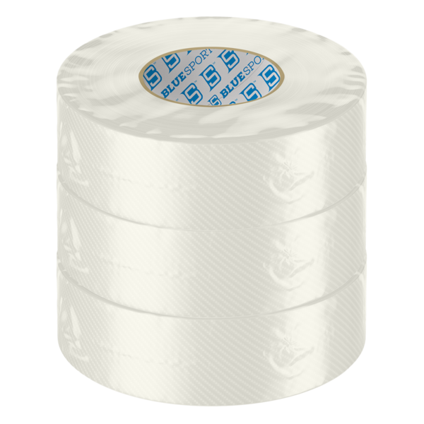 CLEAR SHIN PAD HOCKEY TAPE PACK 3