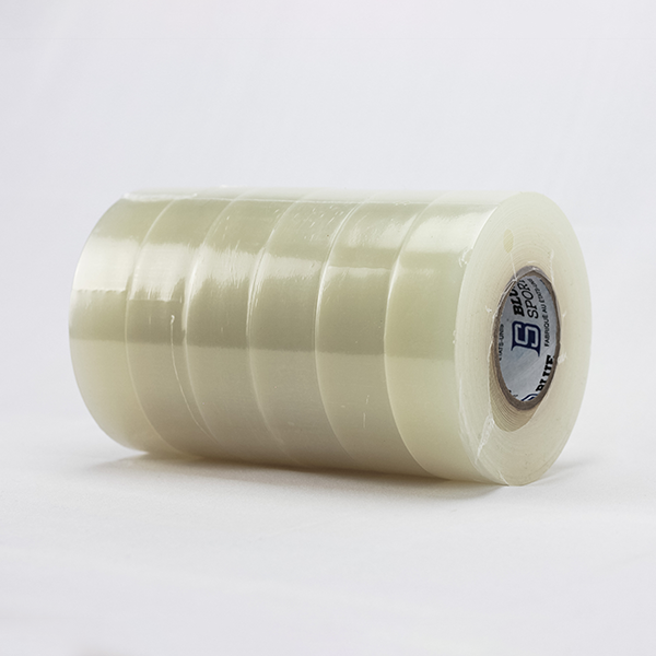 CLEAR Hockey leg tape Ice Hockey Shin Tape 24mm x 30m Case of 36 rolls 