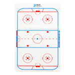 POCKET SIZE HOCKEY COACH BOARD - 6" X 14"
