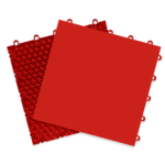 Boîte de 10 tuiles - rouge