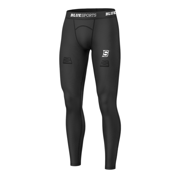 HOCKEY FITTED PANTS WITH PELVIC PROTECTOR